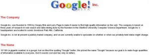 Google 1998